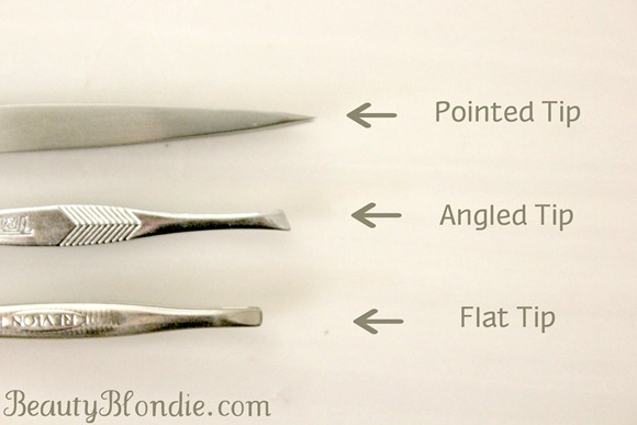 Choosing Your Tweezers at BeautyBlondie.com