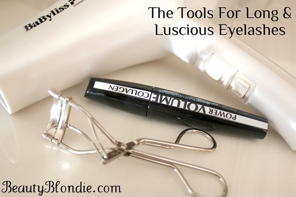 The Tools For Long and Luscious Eyelashes at BeautyBlondie.com