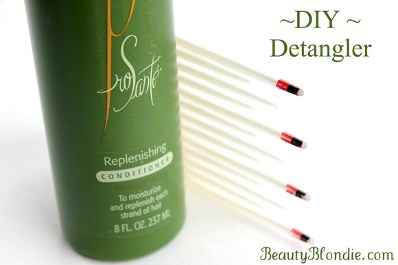 DIY Detangler using Shaklee Pro Sante's Repenishing Conditioner