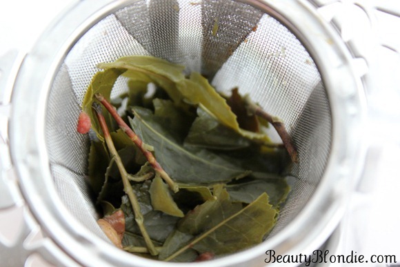 Herbal Tea not only taste good but it also it expands after the steep time