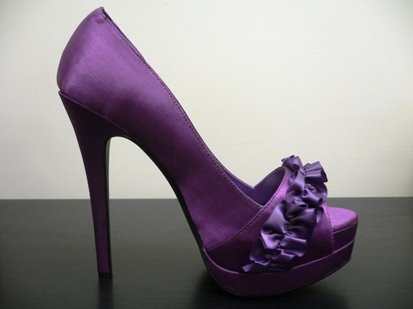 Purlple High Heels