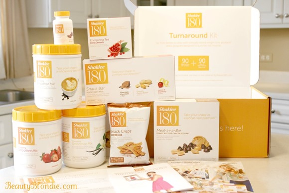 Here is everything you need to get started in your 180 with Shaklee's Turnaround kit!