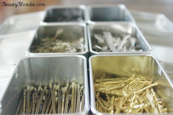 Organize your Bobbi Pins in Metal Tins 