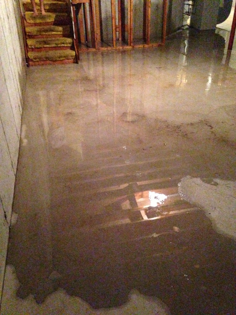 Water in our Basement