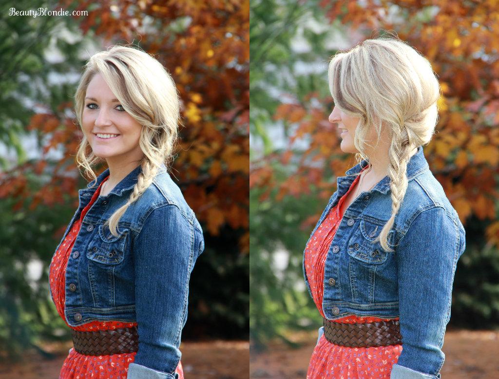 What a cute and easy fall style