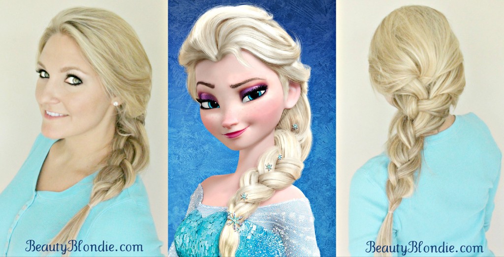 Elsa Inspired Hair Tutorial