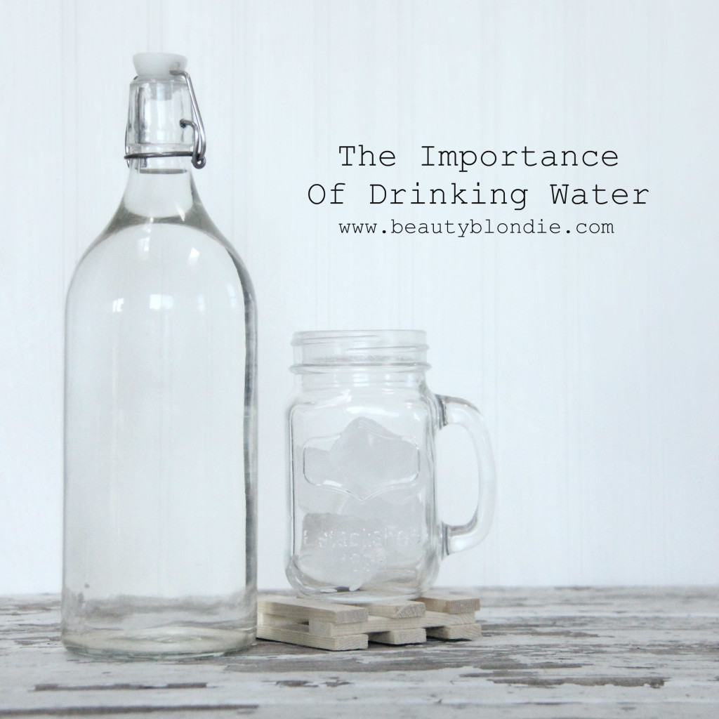 The importance of drinking water