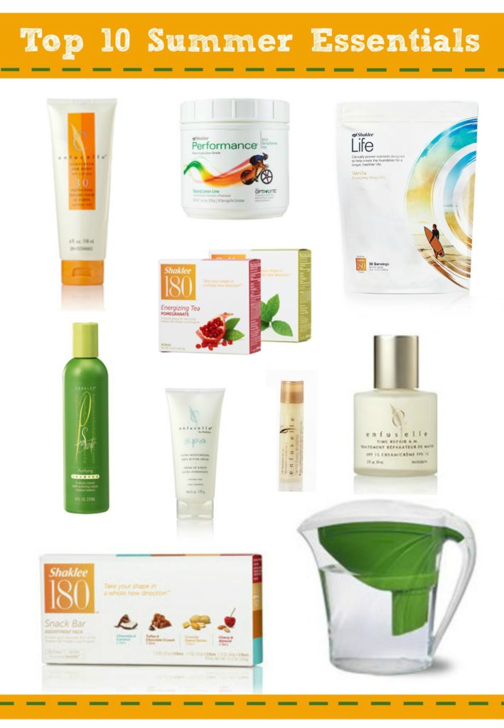 Top 10 Shaklee Summer Essentials life shake