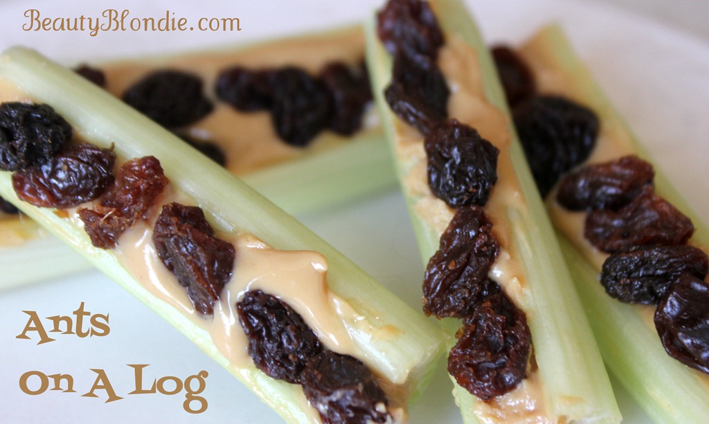 The Perfect Afternoon Snack–Ants on a Log