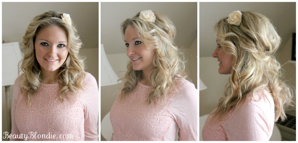 Style Your Hair Using an Elastic Headband in Under 2 Minutes!