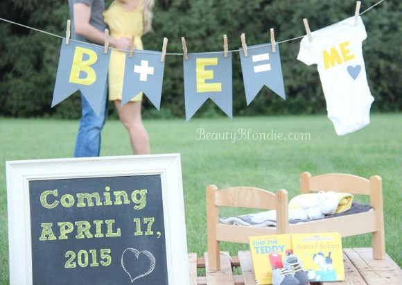 Baby Johnson is on the way! Due April of 2015